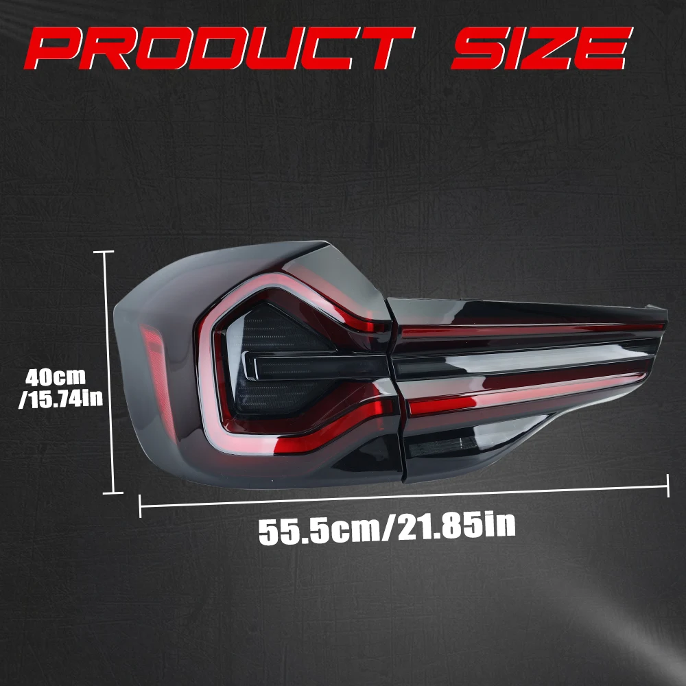 LED Rear Tail Lights For BMW X3 IX3 G01 G08 2018 2019 2020 2021 2022 Brake Stop Turn Signal Reverse DRL Fog Lamp Accessories