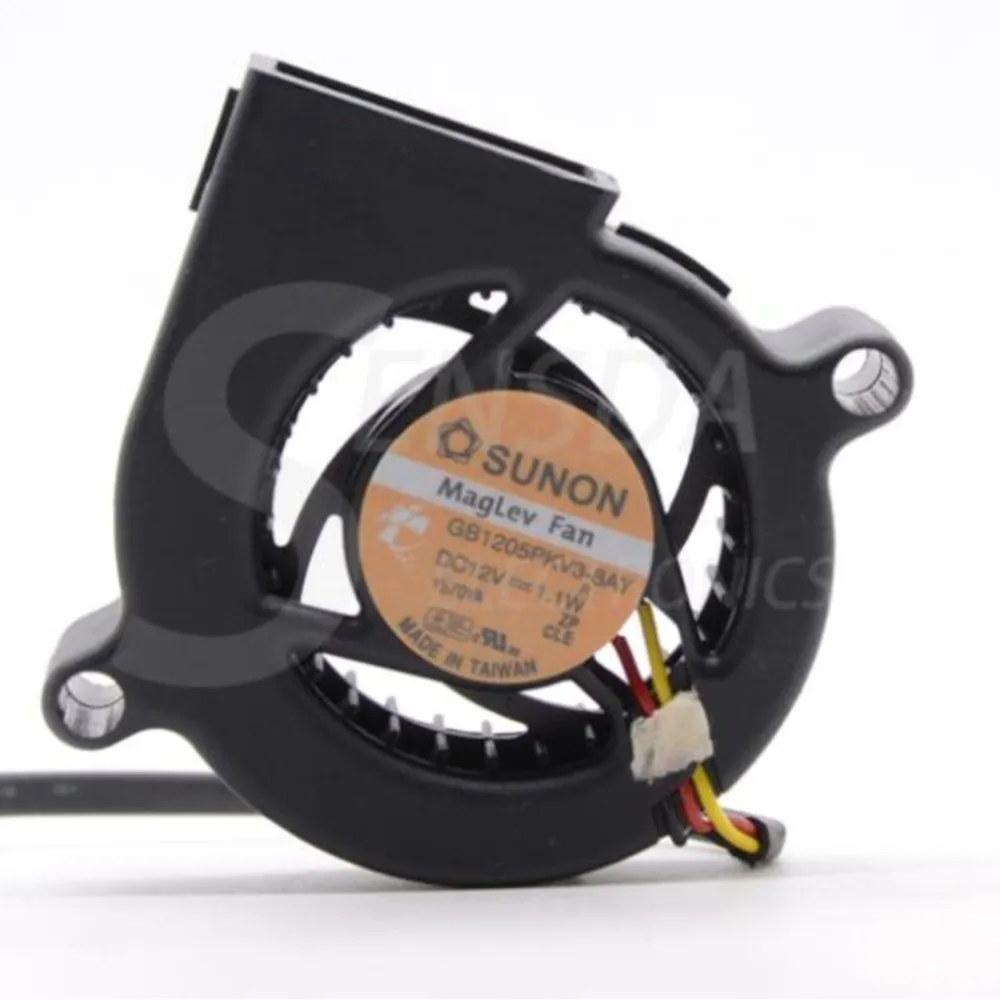 Original For Sunon 5020 GB1205PKV3-8AY 12V 1.1W dc Blower Centrifugal Projector Cooling Fan