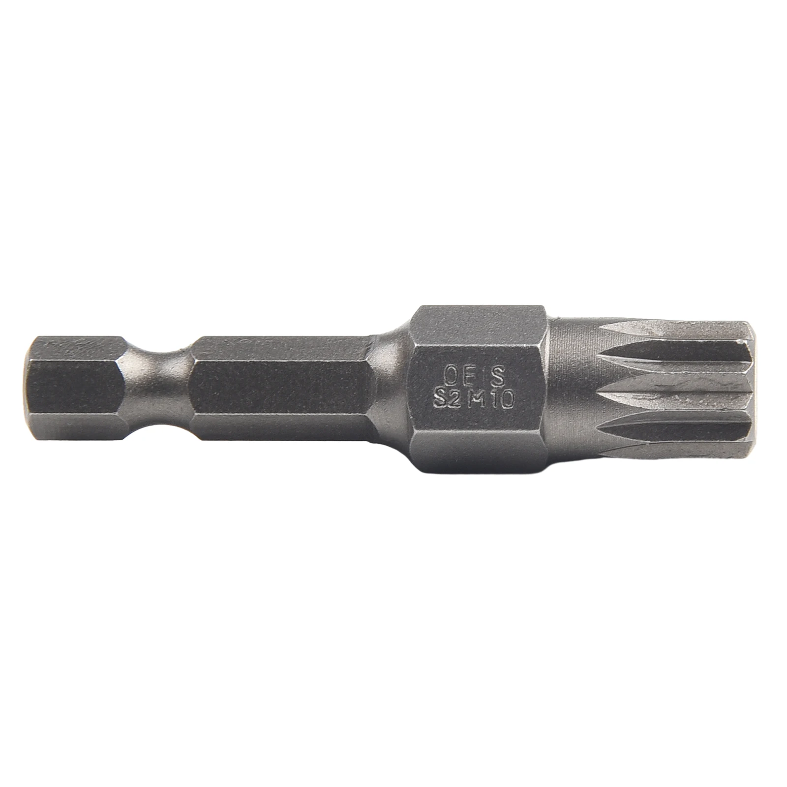 Liga de aço magnético Torx chave de fenda, Hex Shank, Impacto Soquete Bit, 12 Ponto, 1/4 \