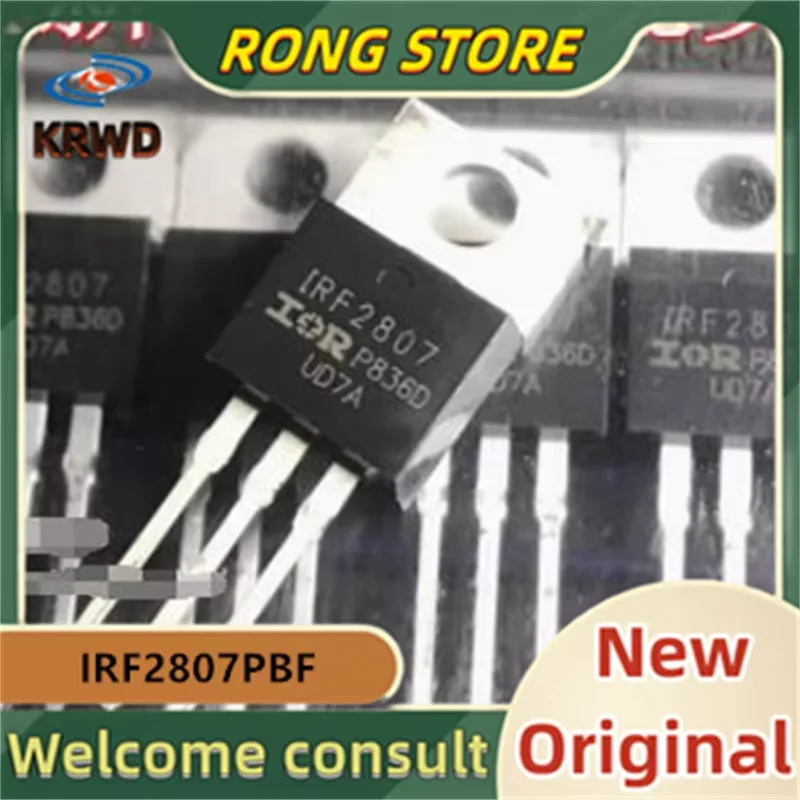 10PCS  IRF2807 New and Original Chip IC IRF2807PBF 2807 TO-220