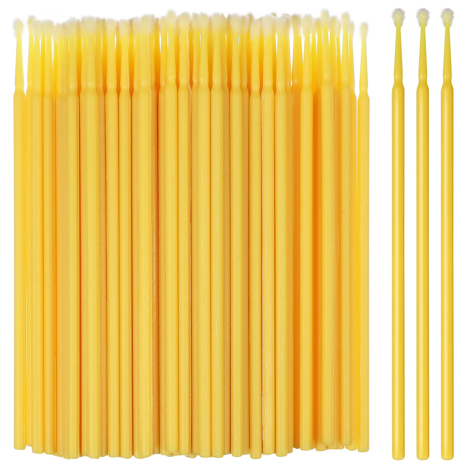 100 Uds. Pluma polinadora de suculentas en maceta, cepillo Manual para plantas de jardín, herramientas de polinación Manual, accesorios para exteriores
