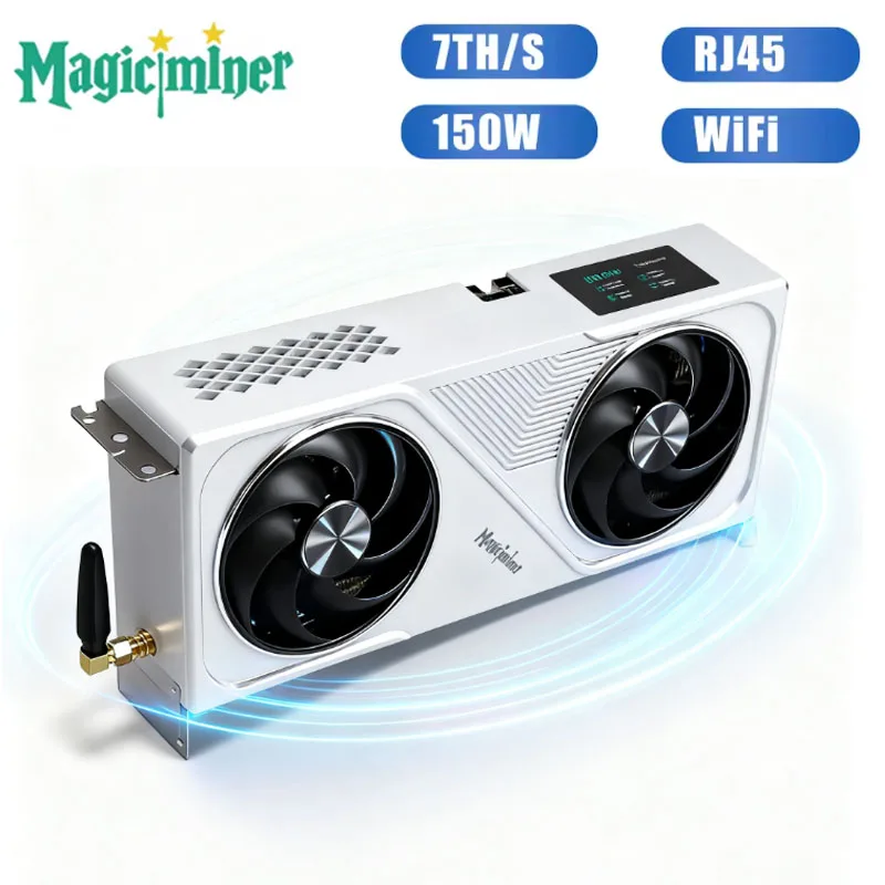 فورتشن مينر ماجيك مينر BG02 بطاقة الرسومات آلة التعدين سولو لاكي مينر 7Th/s 150 واط كمبيوتر مكتبي BTC بيتكوين مينر مكتب المنزل #1
