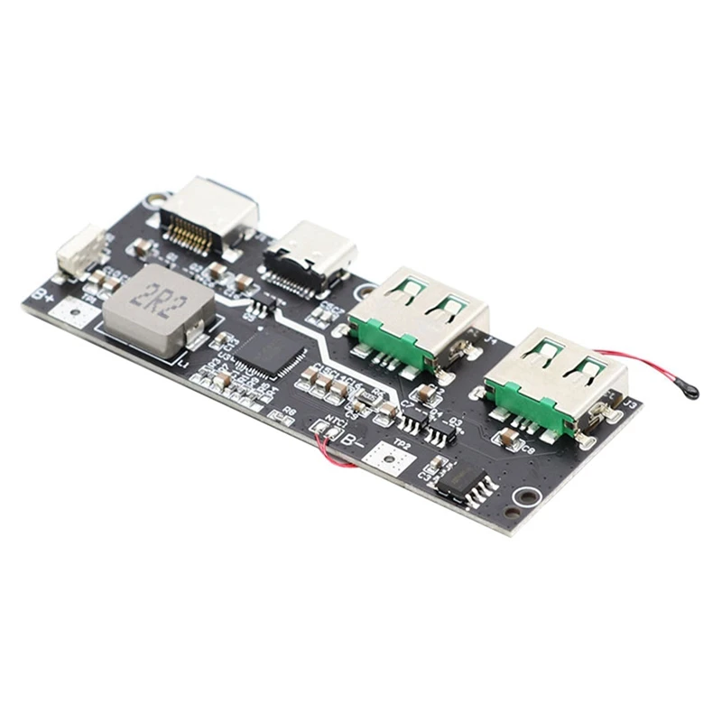 22.5W Mobile Power Module Nesting QC4 PD3.0 5-Port Bidirectional Fast Charging Power Bank Circuit Board Durable Easy To Use