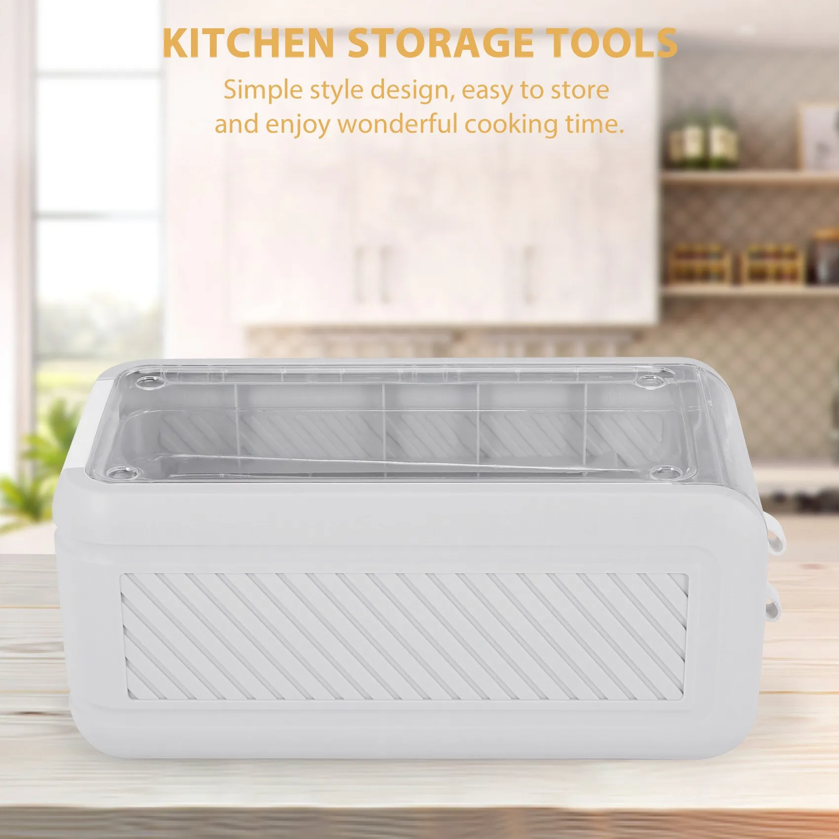 Double Stacking Drawer Type Egg Fresh-Keeping Kitchen Storage Box Transparent Refrigerator Storage Food