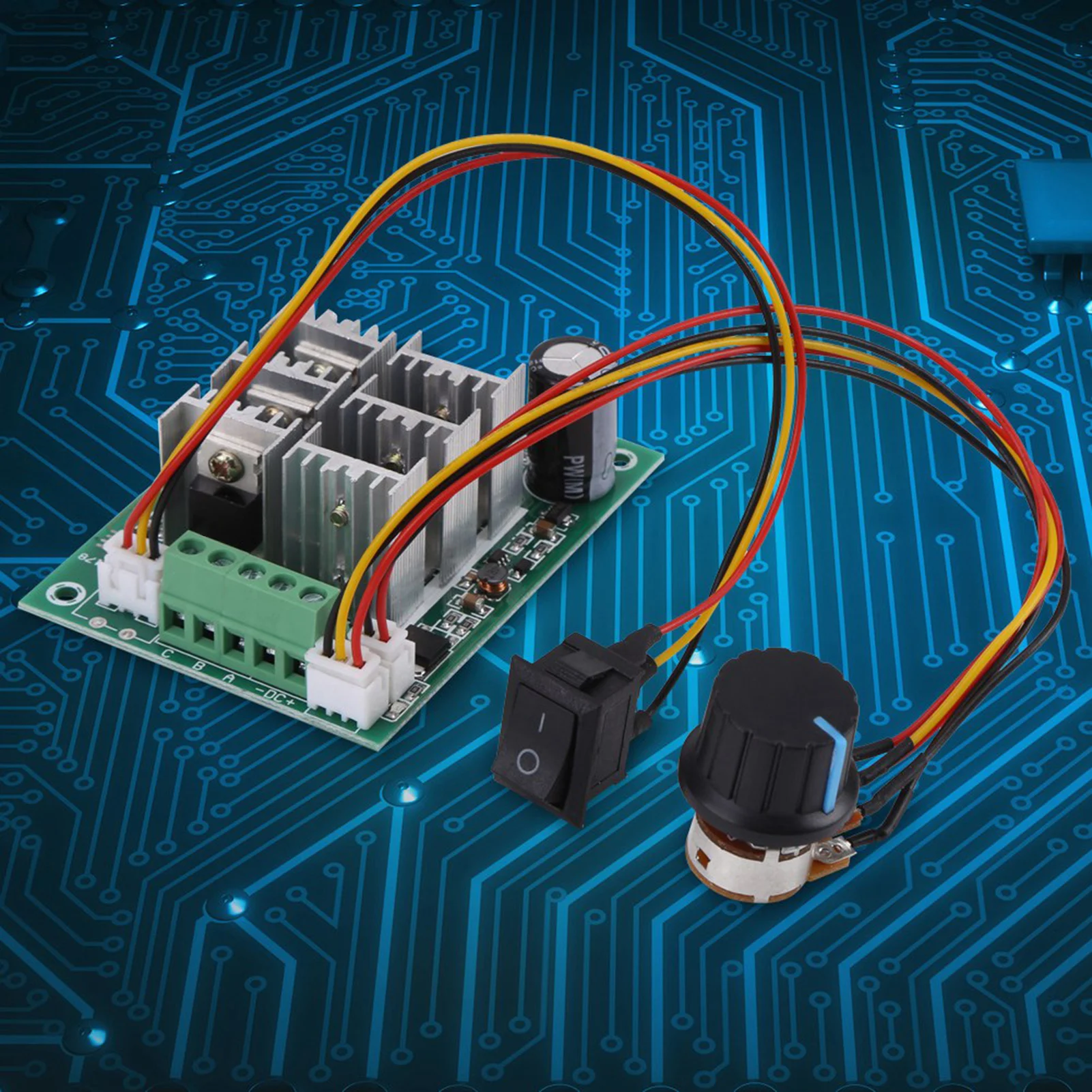 5V‑36V 15A 3‑Phase Brushless Motor Speed Control CW CCW Reversible  Motor Speed Controller Speed Control