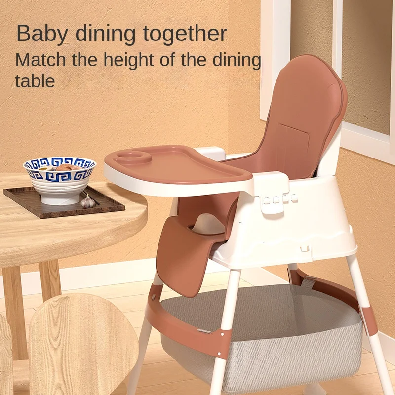 LazyChild Baby Dining Chair Multi Functional Folding Baby Chair Household Portable Baby Dining Table Chair Child Dining Table