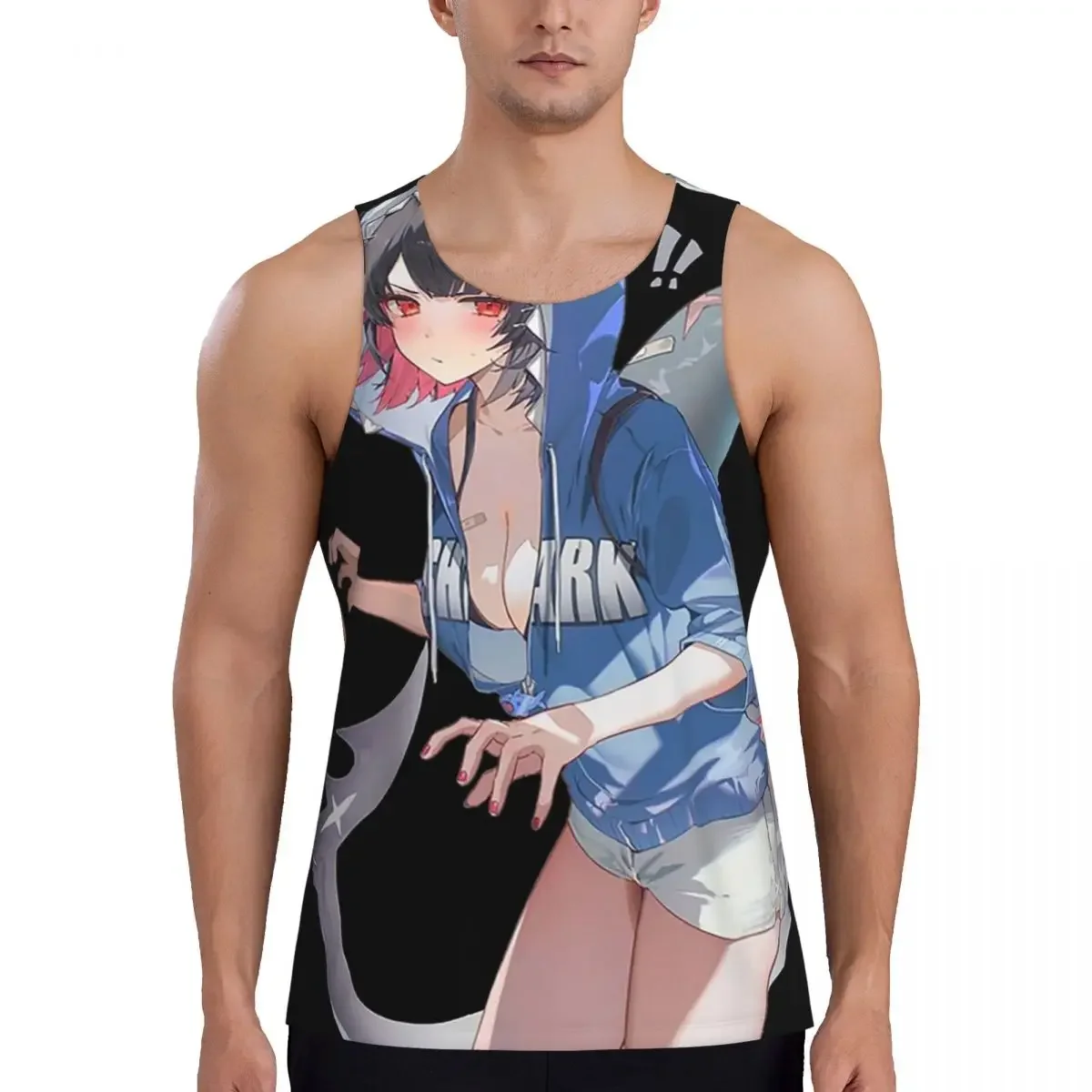 Schnell Trocknend Ellen Joe Zenless Zone Zero Gym Tank Top Ärmelloses Muskelshirt Bodybuilding Atmungsaktive Weste
