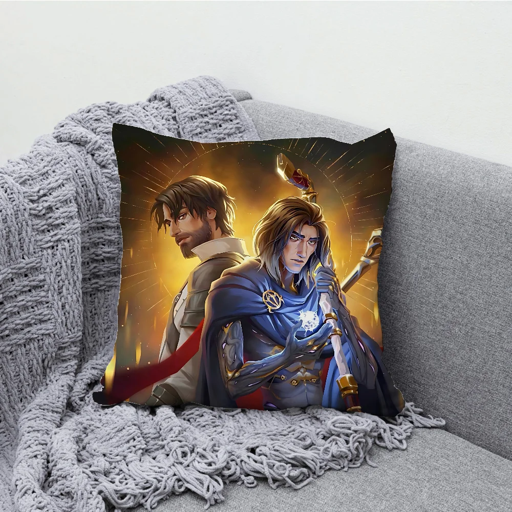 JayVik Jayce Viktor كيس وسادة أغطية وسائد ناعمة لديكور أريكة المزرعة وديكورات المنزل وغطاء وسادة واقي #2