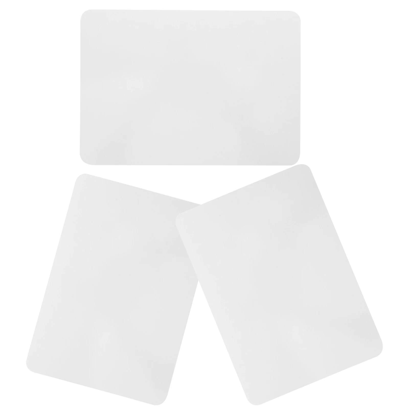 

3 Pcs Portable Paintboard Dry Erase Kids Small White Boards for Students Writing Whiteboards Pvc