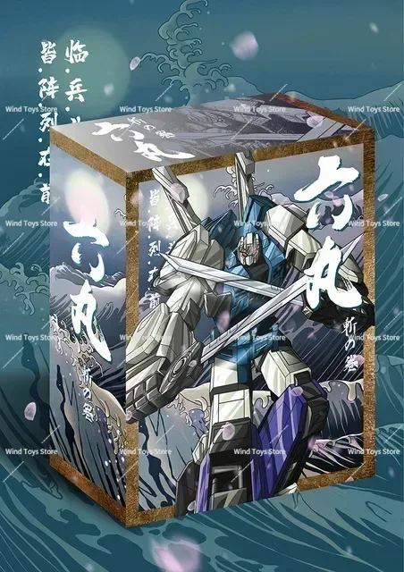 Disponibile Giocattolo di trasformazione Jinbao Sixshot Six-Shot Ninja Staff Six-Shot Samurai G1 Action Figure Toy Collezione regalo