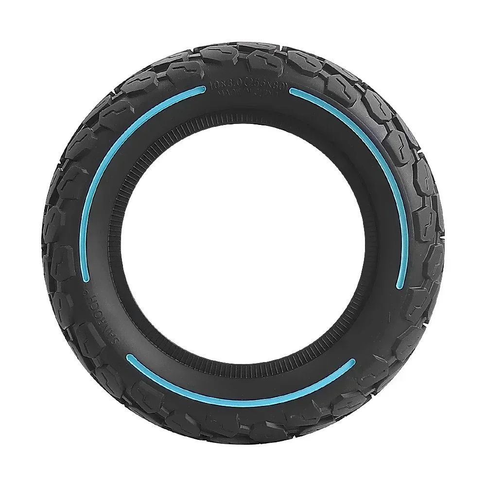 255*80 80/65-6 Vollreifen für ZERO10X /Kugoo M4 G1 Dualtron Elektroroller Rad Waben 10X3,0 Gummi Vollreifen – Detail 13