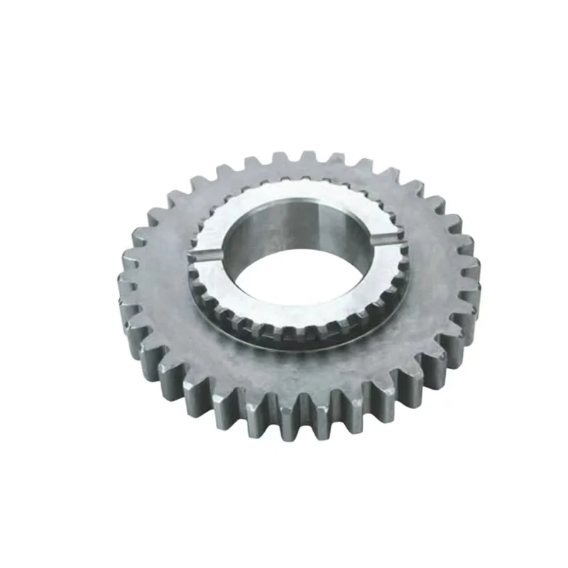 Custom Rapid Prototype and Manufacturing Services Composite Toothed Double Gear Used for Power Transmission