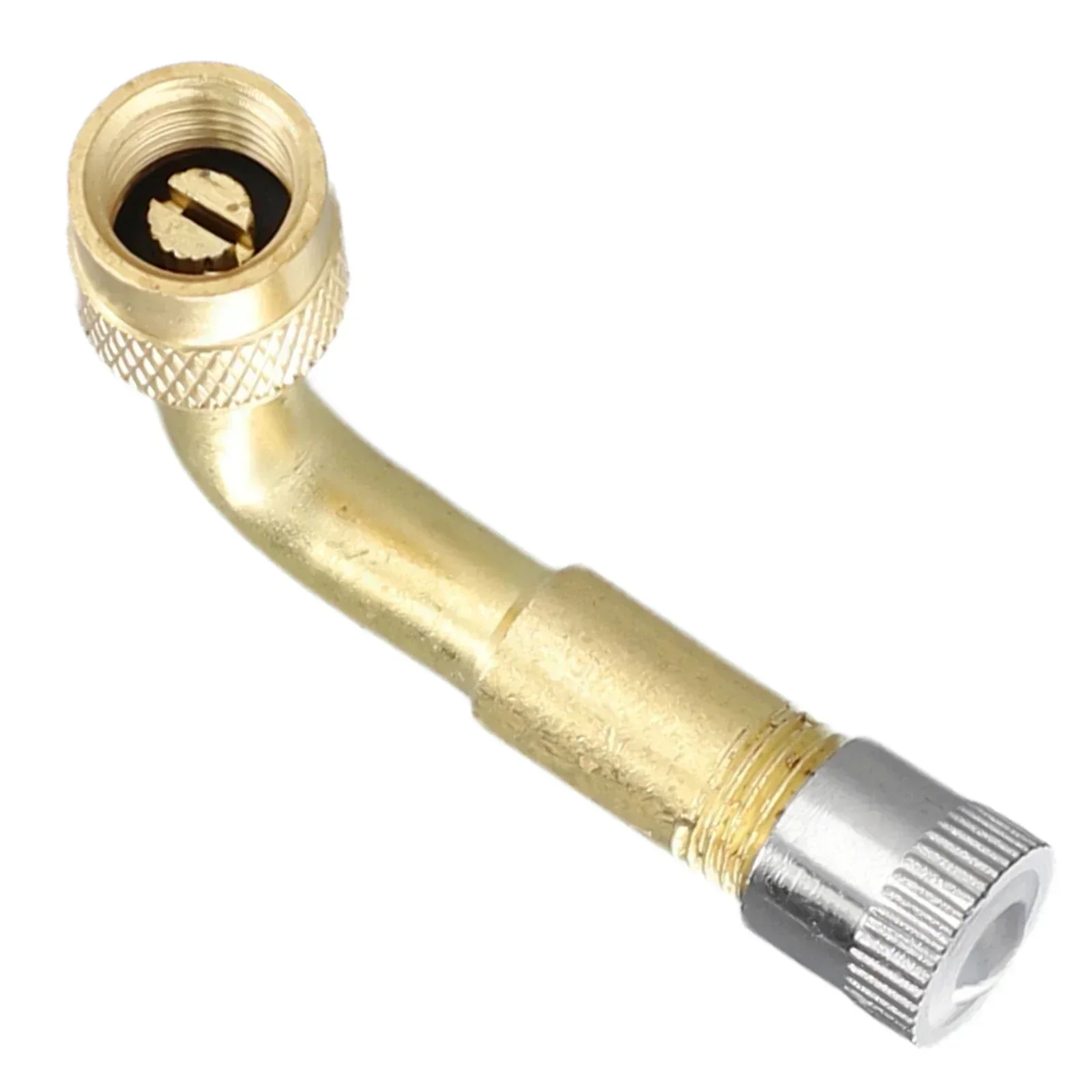 1PC Copper Tyre Valve Extension Adaptor Tire Stem Extender For Motorcycle 45°/90°/135° Valve Adapter Bike Accessories
