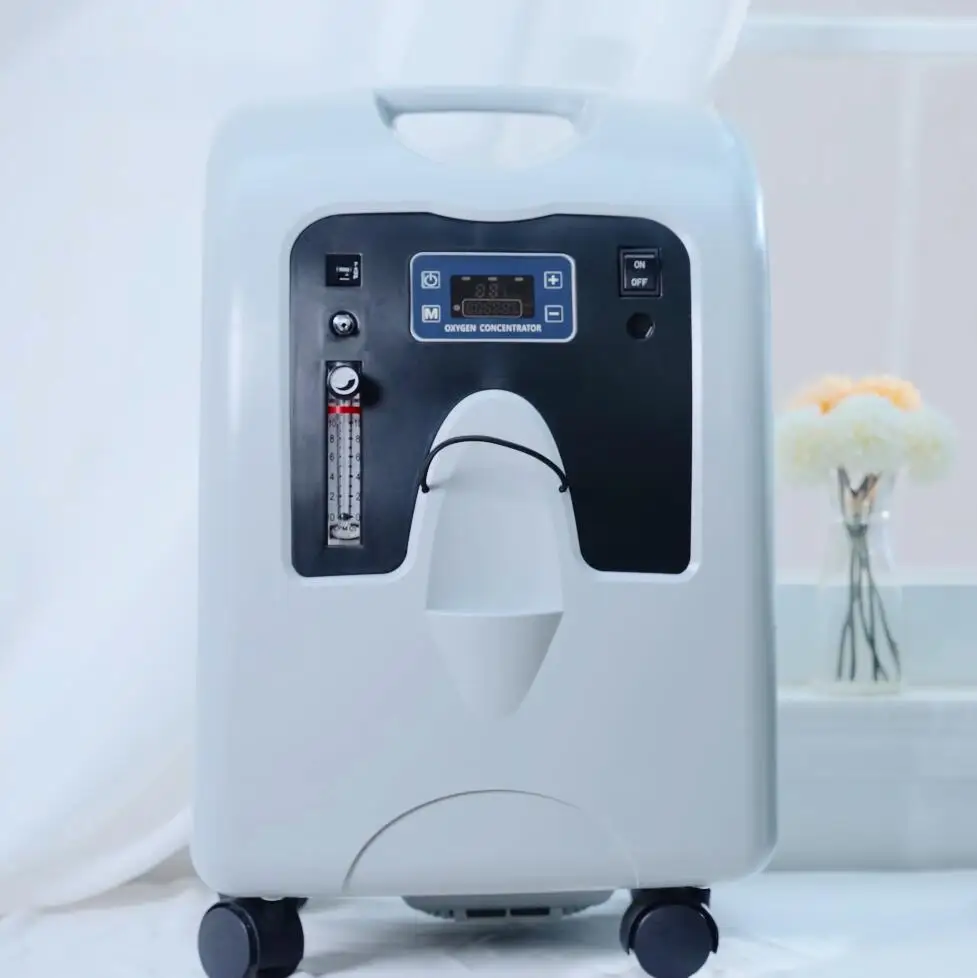 

5L medical oxygen concentrator enough oxygen for increasing needs COPD asthma Pulmonary Fibrosis free shipping by DHL