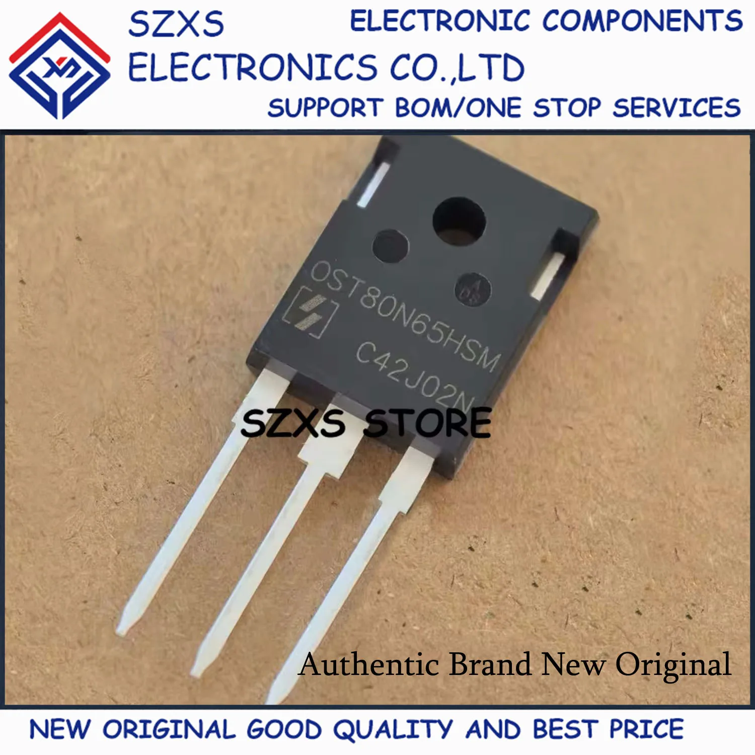 New Original 10Pcs OST80N65HSM OST80N65HSMF OST80N65HM OST80N65HMF TO-247 Powerful IGBT Transistor In Stock Good Quality