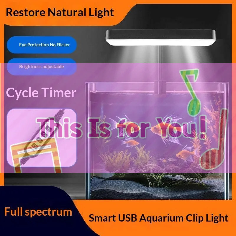 Planted Aquarium Cycling - 【HMA】Led Waterproof Aquarium Light 360 Adjustable