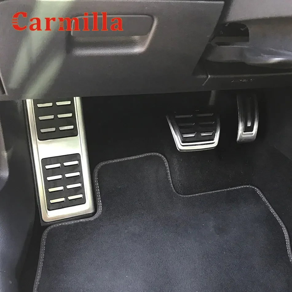 Car Pedal Pedals Cover for Skoda Kamiq Combi SCALA Octavia A7 Rapid Superb Karoq Kodiaq 2017 2018 2019 2020 2021 2022 LHD