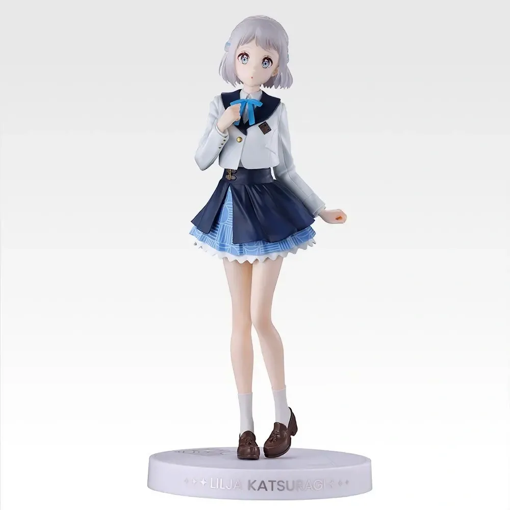 Officially Licensed BANDAI Ichiban Kuji School Idol Master Katsuragi Lilja China Kuramoto Rinami Himesaki Figure Anime Model