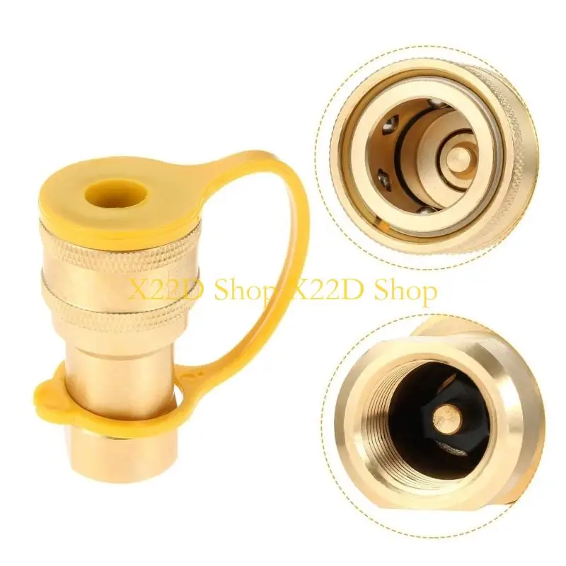 X22D Low Pressure Propanes Quickly Couplers Set Includes 4 Fittings And Installation Guide