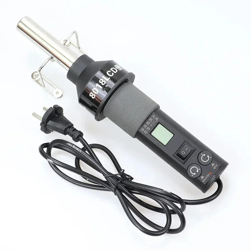 110V 220V 450W 8018 LCD Hot Air Gun Portable Intelligent Digital Display Temperature Control Hot Air Desoldering Station