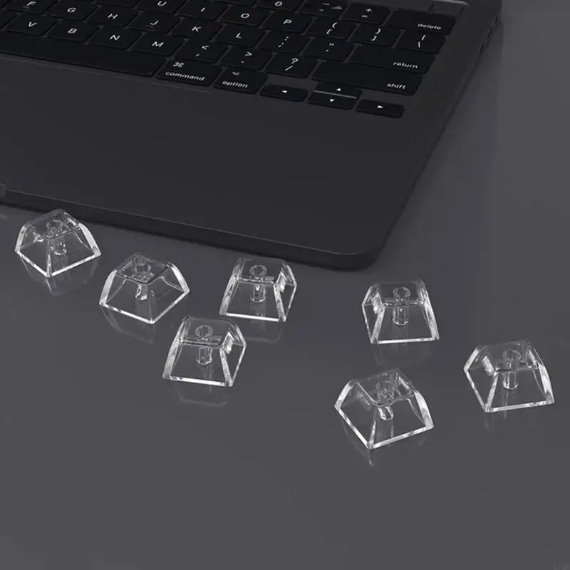 2025 New XDA Keycaps Mechanical Keyboard Keycaps PC Material Transparent Keycap 1.75 Keycap