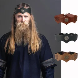 Middeleeuwse ridder hoofdband Viking King Crown Dress Up Halloween Cosplay LARP accessoire oude Romeinse krijger Gladiator hoofddeksel