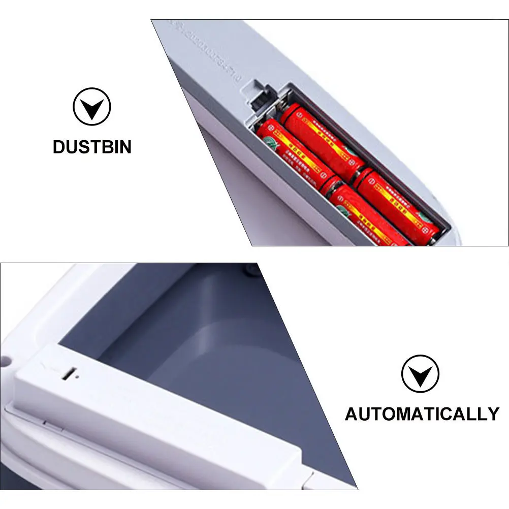 

Автоматический сенсорный мусорный бак с USB-зарядкой, умный индукционный контейнер для мусора, большой емкости, бесшумный, для гостиной, 1 шт.