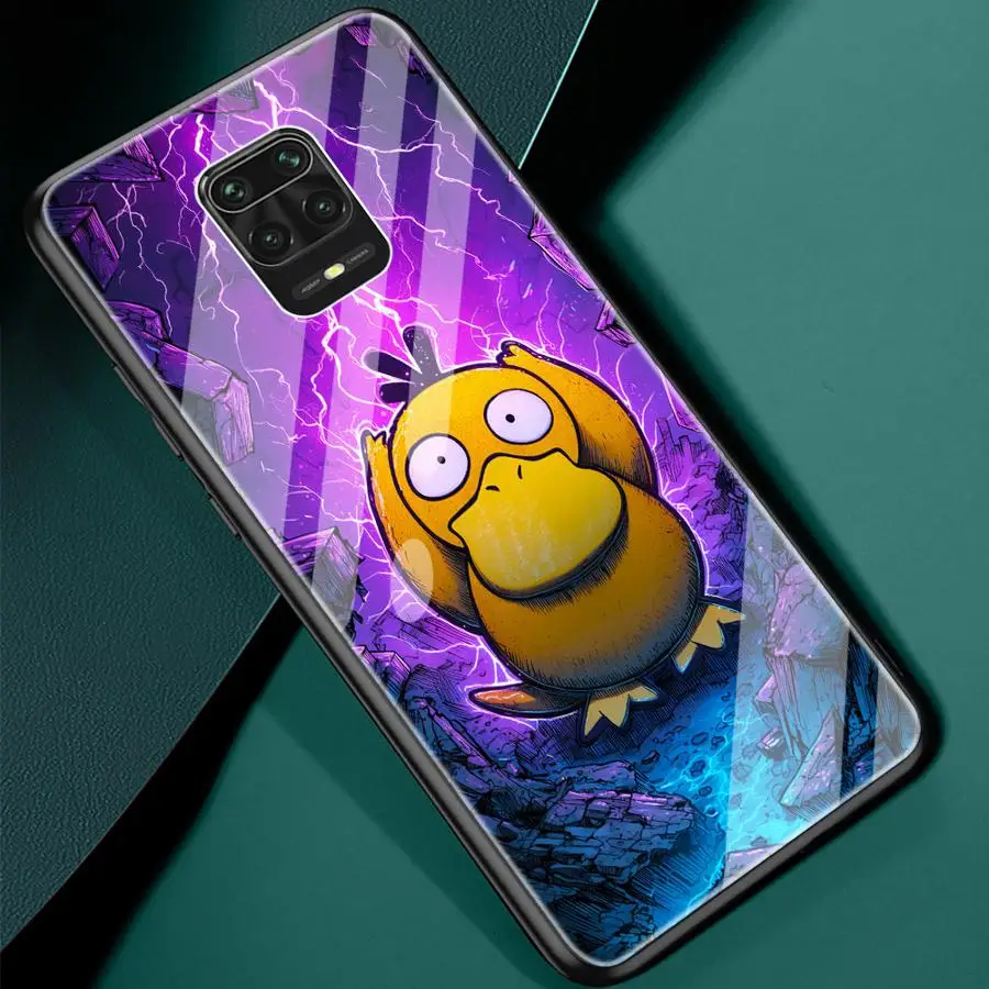Luxury Phone Cover Glass Case for Xiaomi Redmi Note 15 14 Pro 11 A2 Plus 10S 10 12S A5 13 12 A1 Anime Pokemon Gengar - view 6