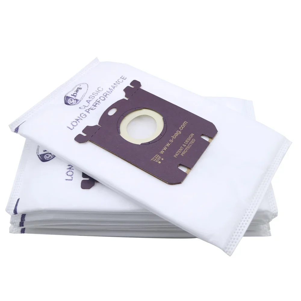 12pcs Vacuum Cleaner Bags for Electrolux S-bag  FC8020 FC8130 HR8349 HR8368 FC8404 HR8300 AEG Tornado Volta standard bag