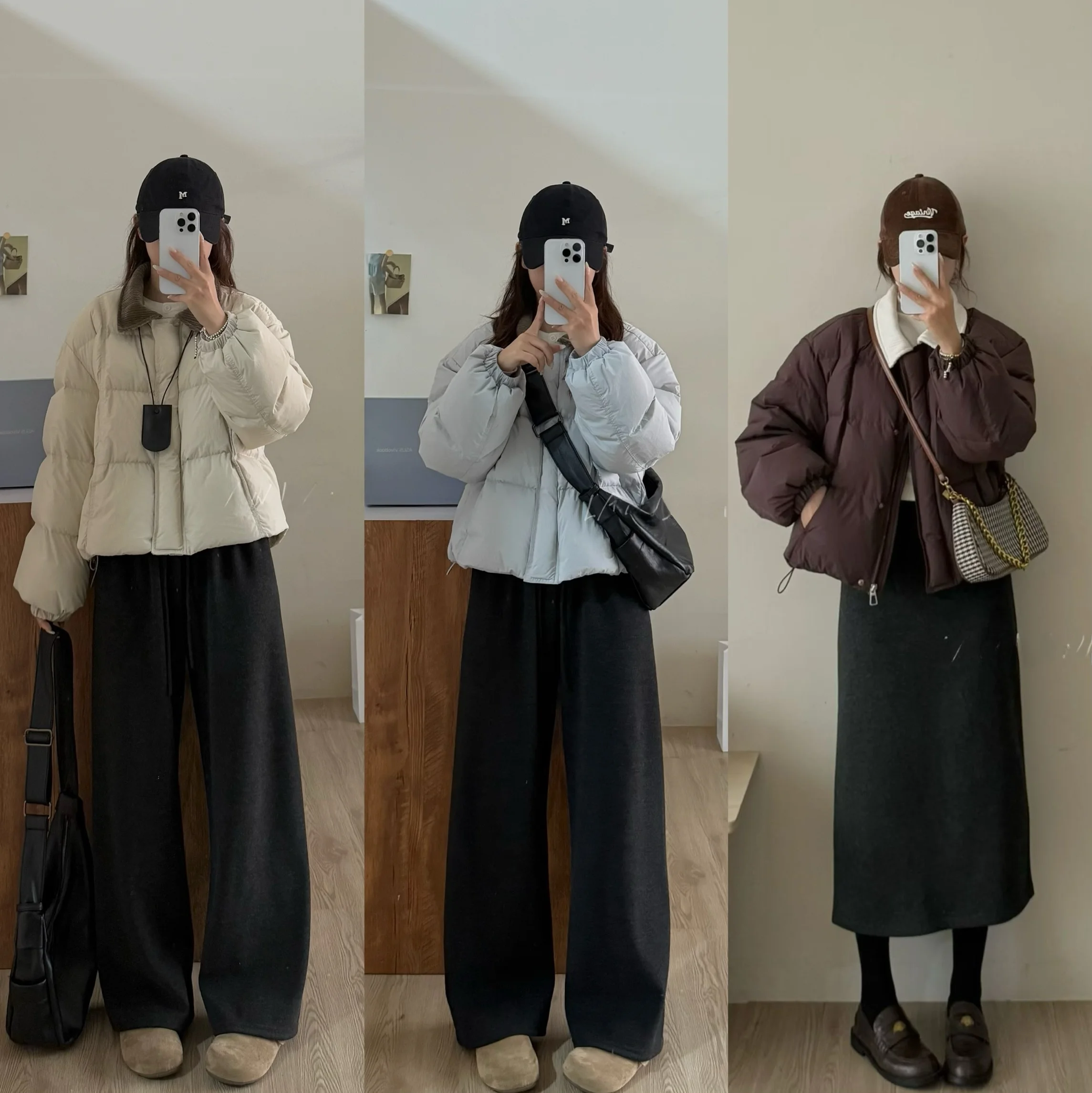 

Корейская утепленная вельветовая куртка LANJIANG для женщин: свободный крой, теплая верхняя одежда с воротником, маленький теплый мешочек