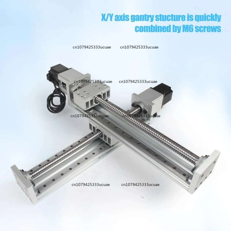 ZBX80 Cross slide travel 100mm --600mm CNC X Y Z axis linear stage motion actuator Nema23 stepping motor