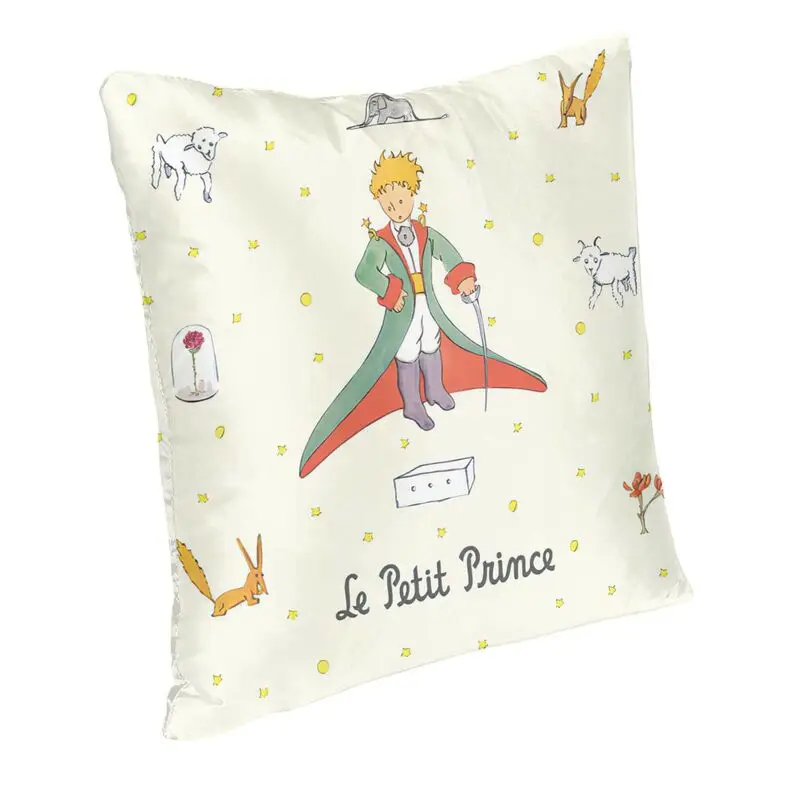 The Little Prince Characters Throw Pillow Case Home Decor Square Le Petit Prince Cushion Cover 40x40 Pillowcover for Living Room