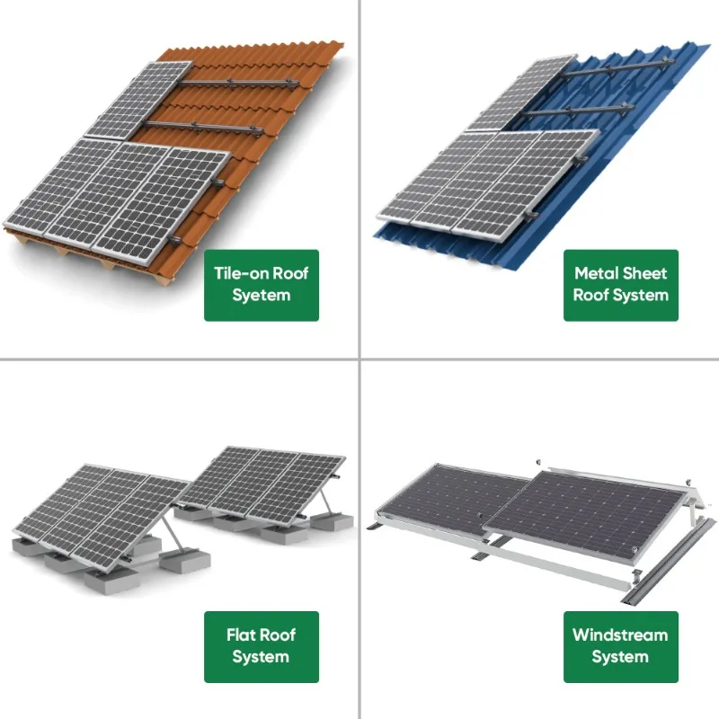 Sunpal 5Kw 10Kw 20Kw 30Kw 3 Phase Hybrid Off Grid Solar Panel Energy Power System Complete On The Ground