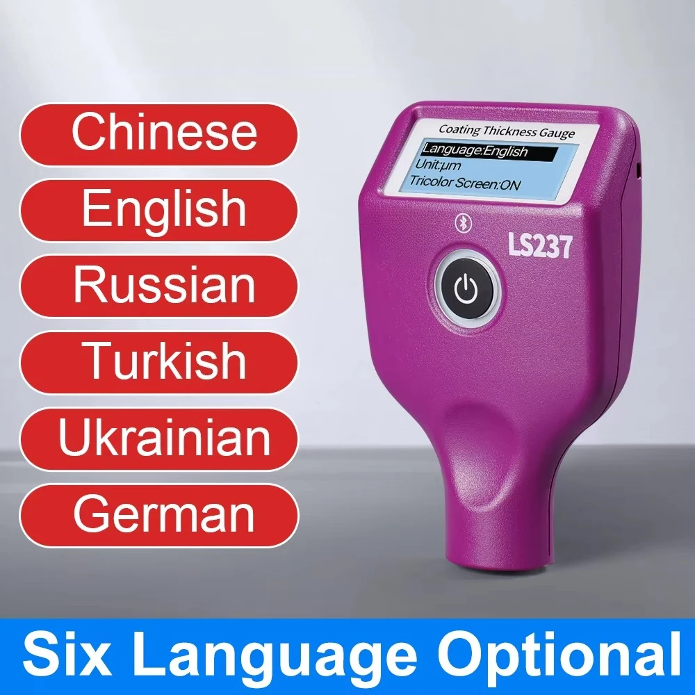 LS237 High Precision Car Paint Checker Detector Film Thickness Tester Car Paint Meter Coating Thickness Gauge view 6