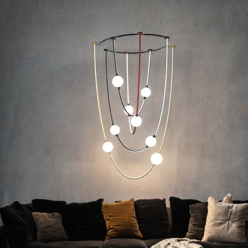 

American White glass lampshade Diverse styles Hanging wire Chandelier Lustre Ceiling dimmable Designed for Dining room