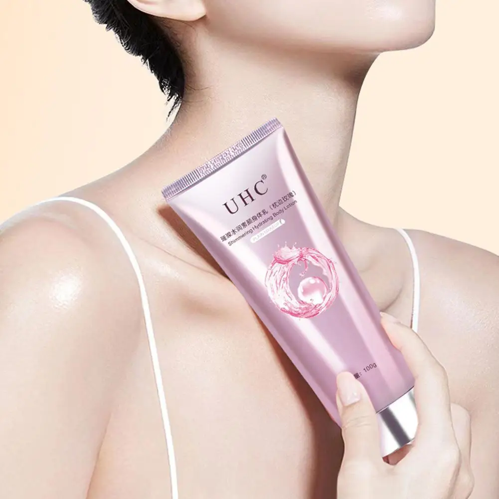 Loción corporal tono crema y corrector blanqueamiento hidratante y reparación de brillo para una piel hermosa y saludable 100g