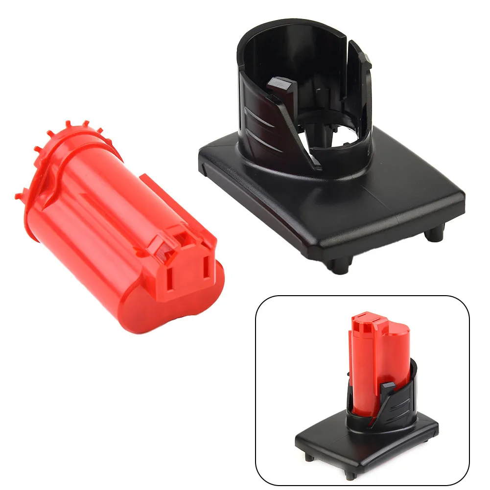 12V Battery Plastic Case Storage Box For Milwaukee 48-11-2411 M12 Li-ion Battery Box Housing Middle Shell Top Shell
