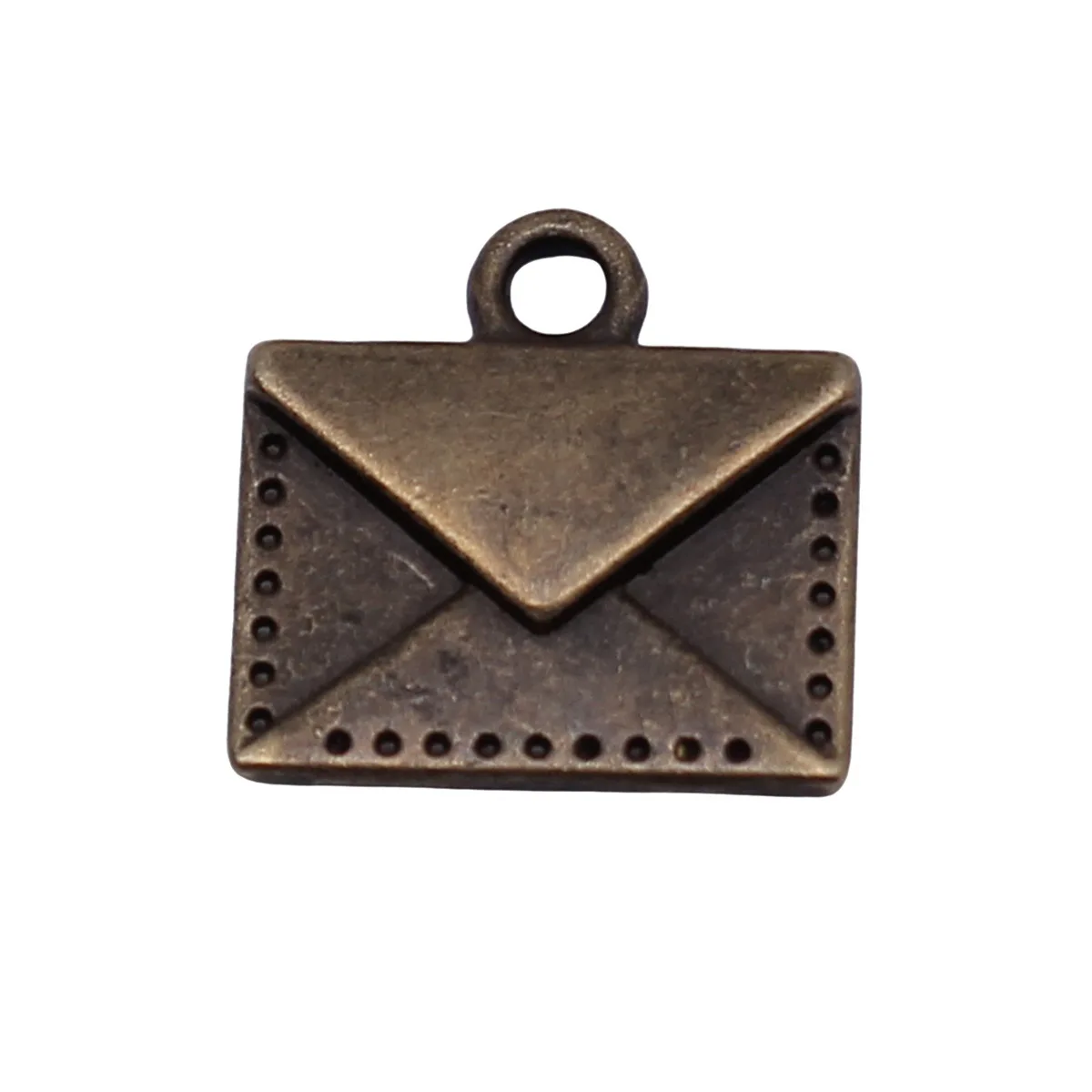 Pendentif breloque en forme d'enveloppe en alliage pour thème lettre d'amour, fournitures de fabrication de bijoux DIY pour bracelets et colliers