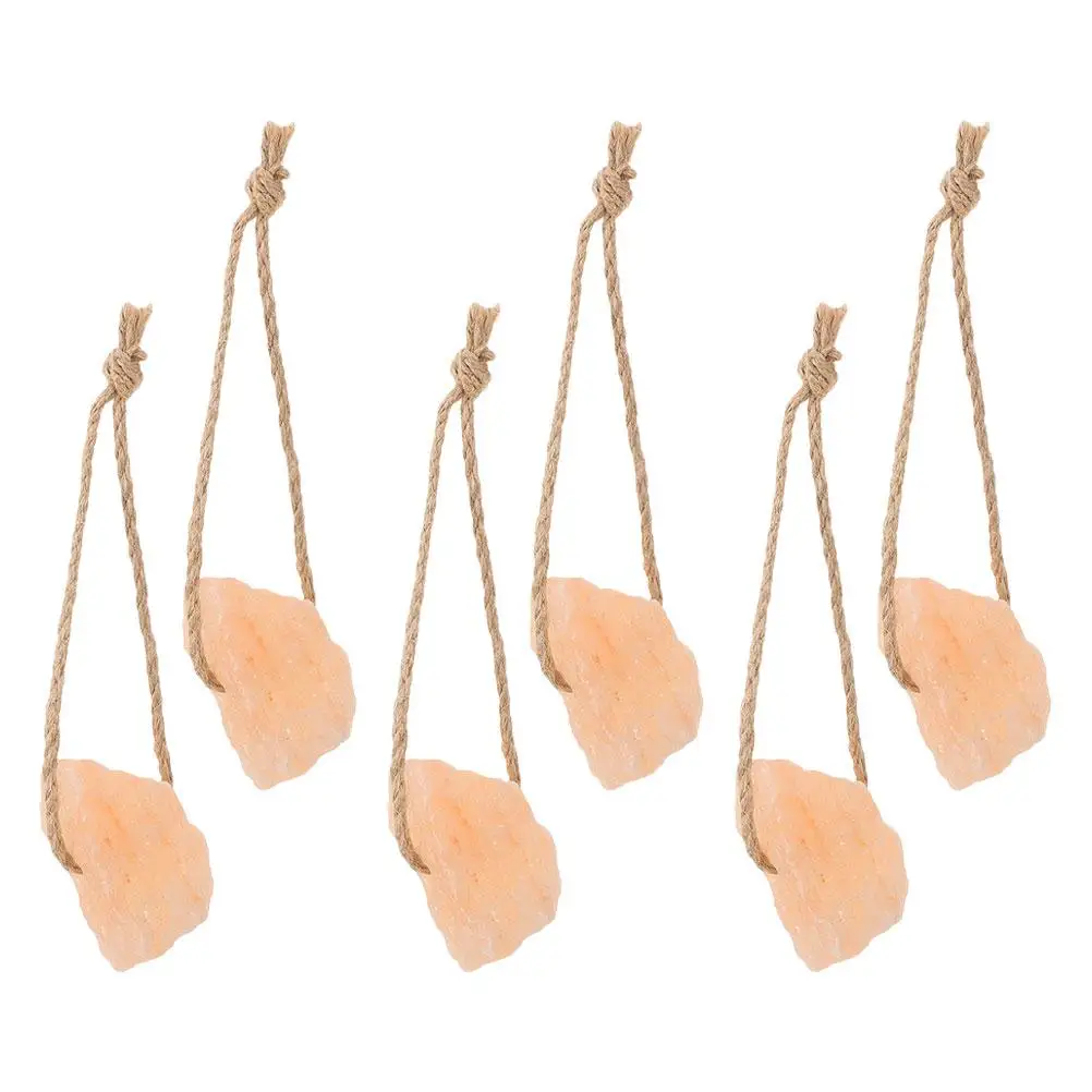 6 Pcs Animal Lick Salt Block Chinchilla Hay Concentrate Accessories for Pet Rabbits