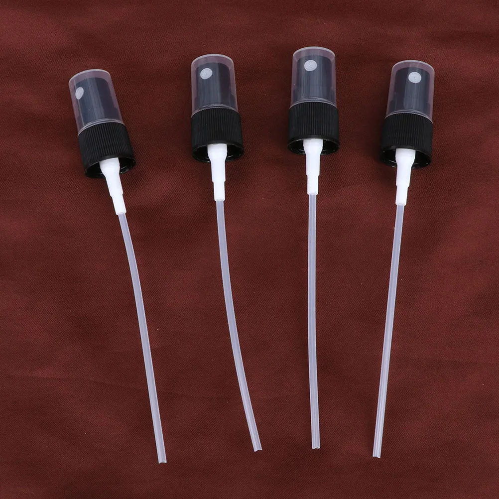 20Pcs 에센셜 오일 스프레이 탑 휴대용 교체 펌프 헤드 블랙 스프레이 헤드 스프레이 병 펌프 스프레이어 액세서리