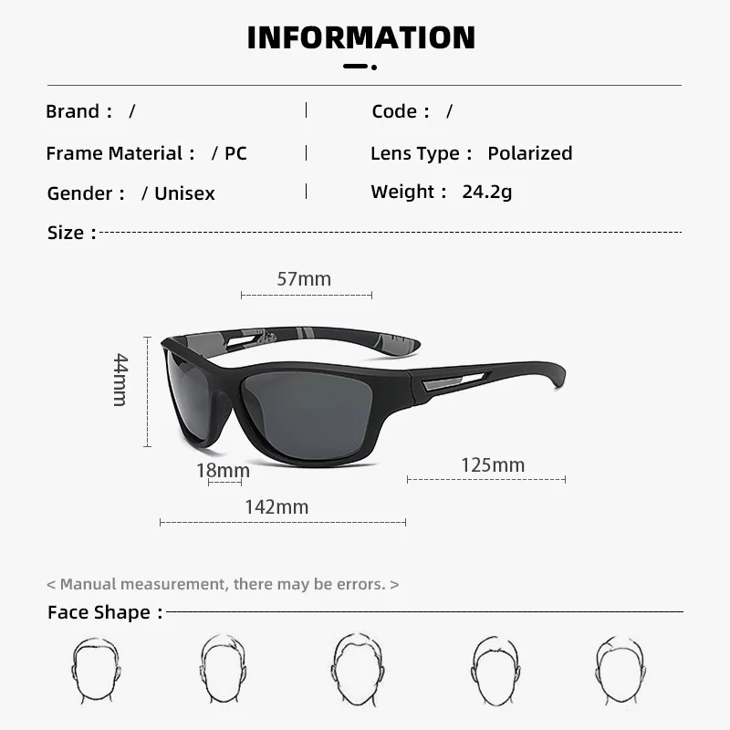 2023 Unisex 100% UV400 Polarised Driving Sun Glasses For Men Polarized Stylish Sunglasses Male Goggle Eyewears