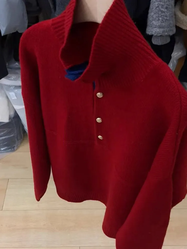 

Ele вязаный свитер Long Sve, осенне-зимний повседневный удобный утягивающий женский модный топ из смеси шелка Quali