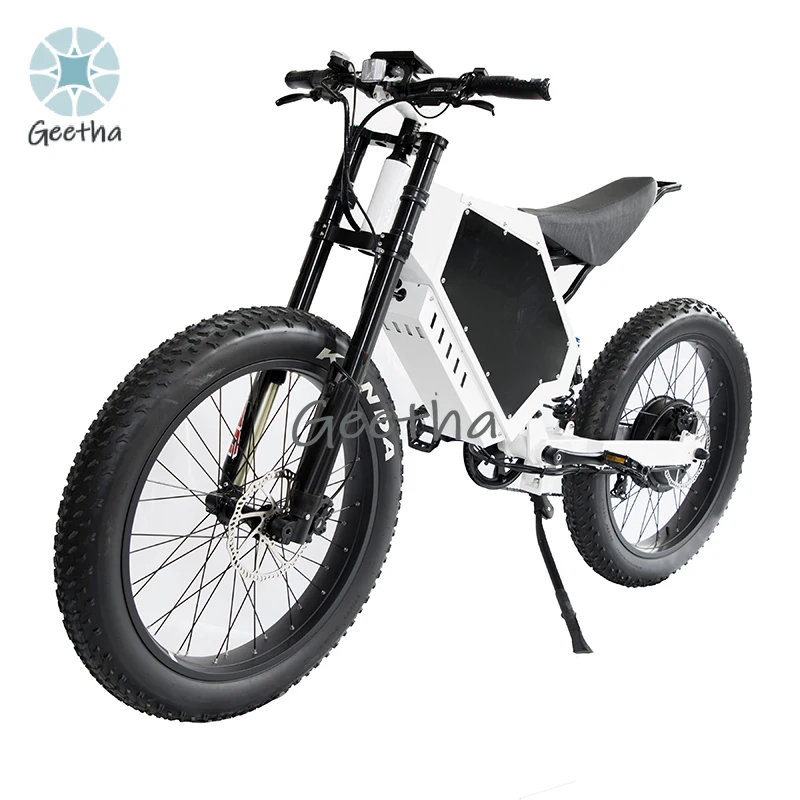 5000w Stealth Bomber Electric Motorcycle 72v Electric Off Road Bike Top Speed 80 Km/h Dirt Ebike For Adults