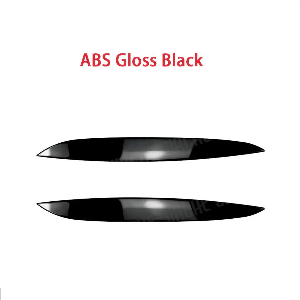 ABS Gloss For Volkswagen Golf 4 MK4 1997-2006 Headlight Eyebrow Eyelids Cover Trim Headlamp Eyebrow Eyelid Sticker Car Styling