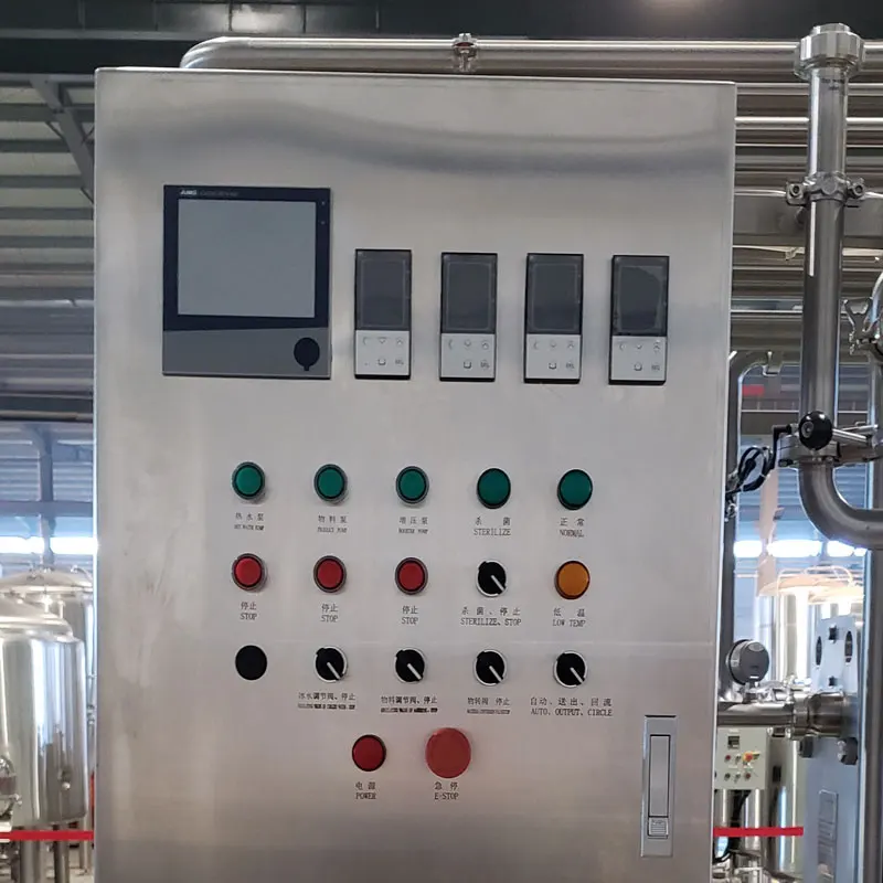 1000L Per Hour Flash Pasteurizer Beer Pasteurizing Machine Extend Shelf Life Instant Pasteurization Equipment