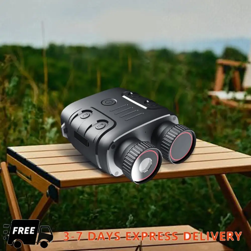 

HD 1080P Digital Night Binoculars 5 X Digital Zoom Night Vision IR Goggles 300M Full Dark Viewing Distance for Video and Photo