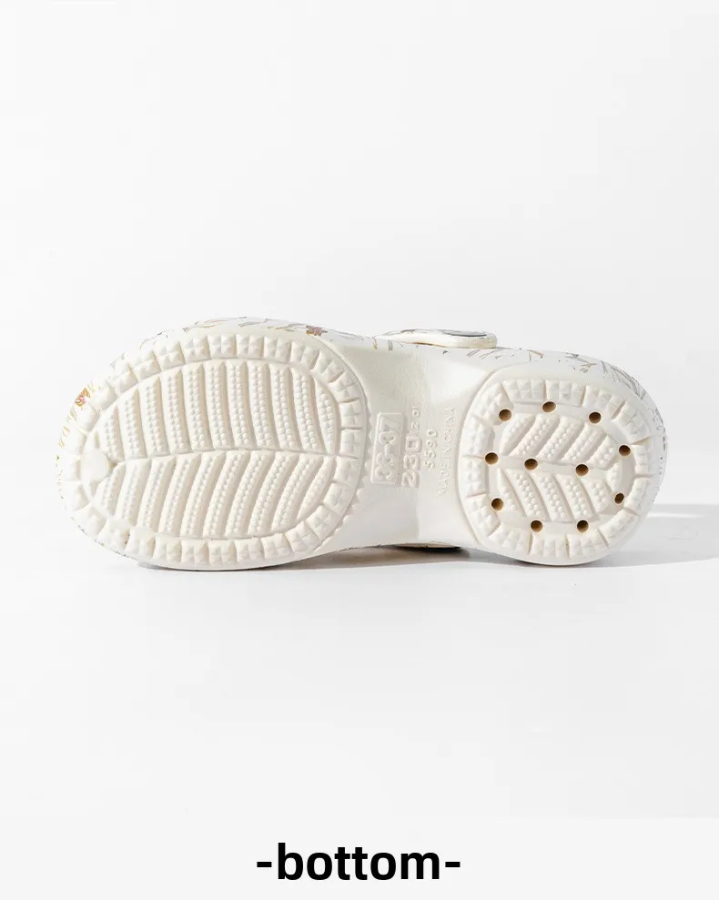 2026 Modische Dicksohlen-Pantoffeln für Damen, Outdoor-Verschleißfeste Freizeitsandalen, Klassische EVA-Schuhe, Wasserdichte Strandschuhe für Damen – Detail 19