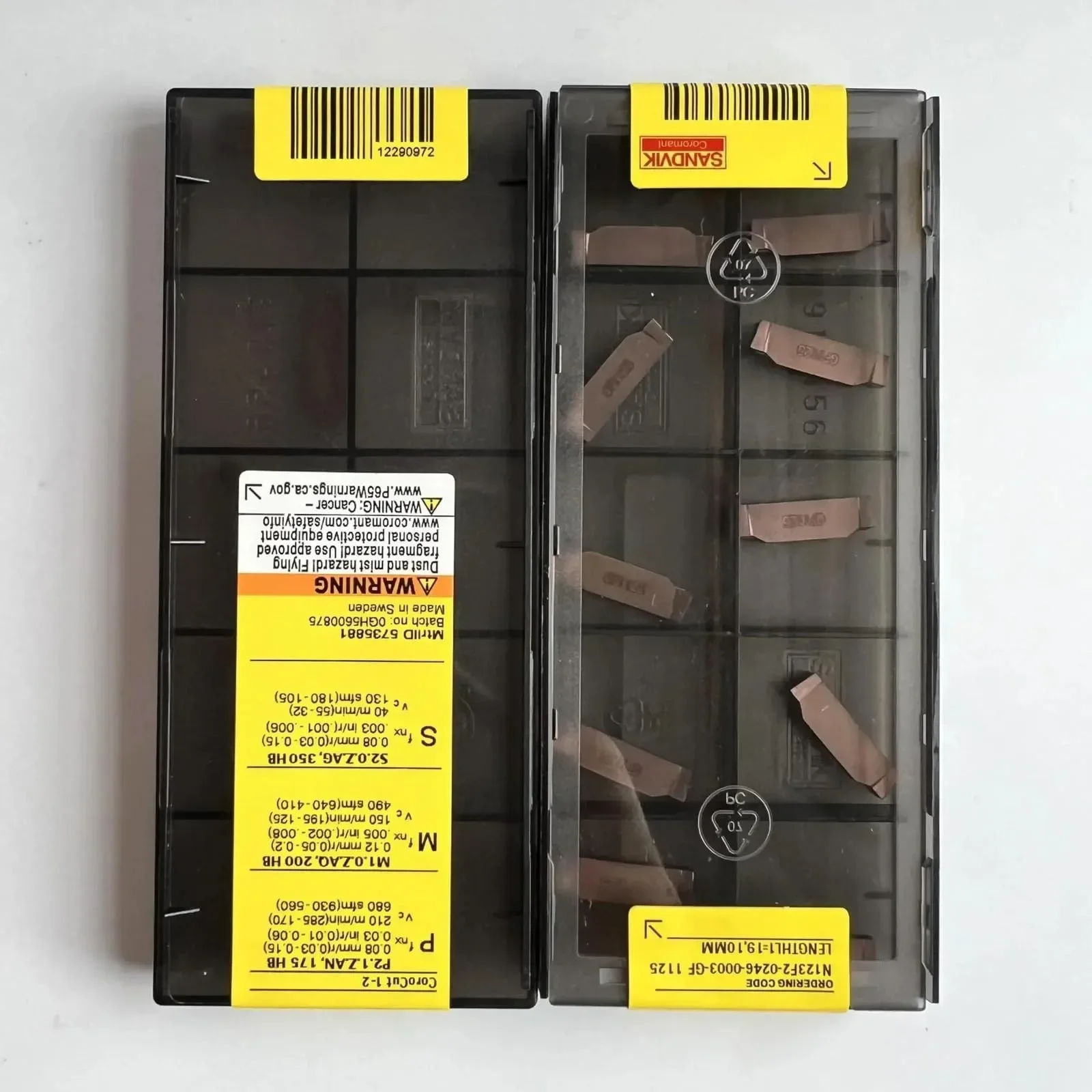 

SANDVIK-Coromant / N123F2-0246-0001-GF 1125 / 10 Pcs