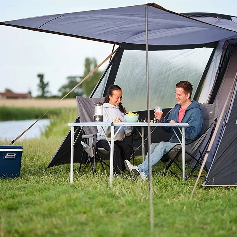 Outdoor Camping 5-6 Person Large Two Rooms One Hall Outdoor Tents Waterproof Tent Camp Tent