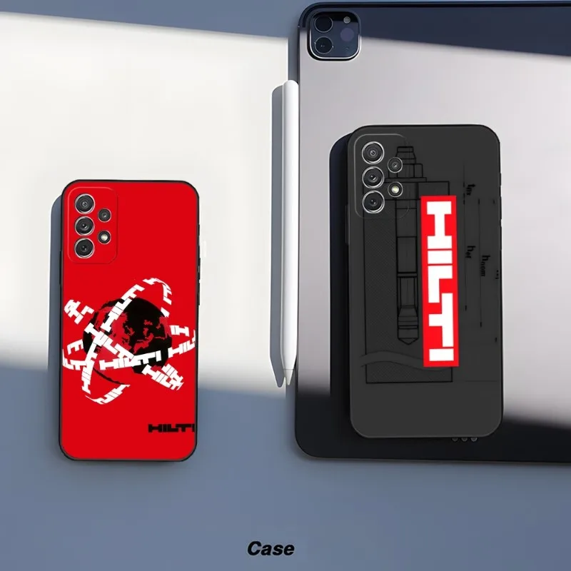 Toolbox Brand Hilti Tools Phone Case For Samsung A54 24 A52 A70 A72 A73 A33 A22 A23 A12 A13 A81 A60 A40s A31 A32 A50 A21 S A53